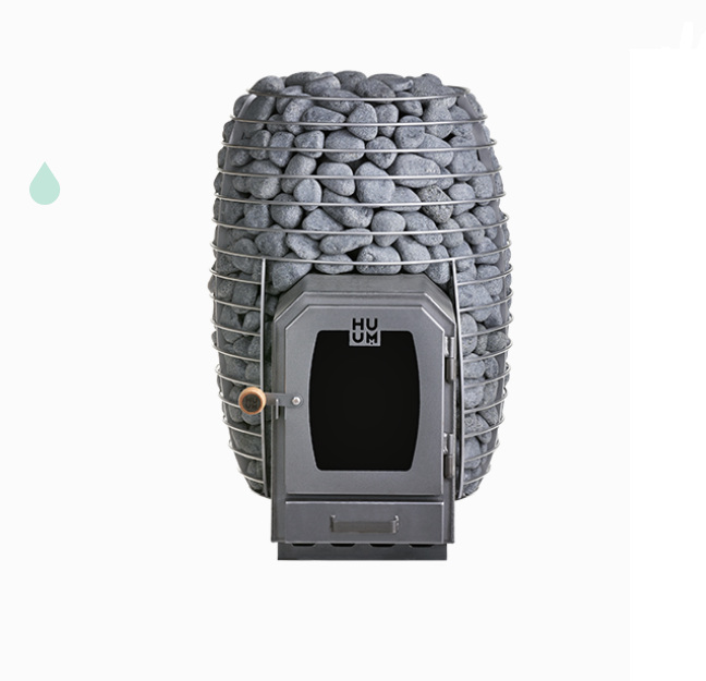 Фото5.Дров'яна піч для лазні та сауни HUUM HIVE Wood 13 kW